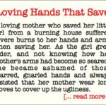 Loving Hands That Save