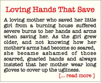 Loving Hands That Save