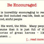 Be Encouraged