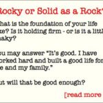 Solid as a Rock