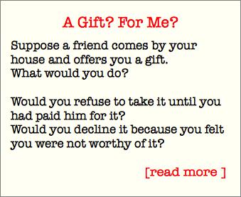 A Gift? For Me?