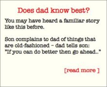 Does Dad Know Best