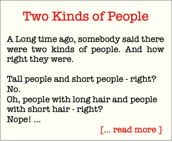 2 Kinds Of People