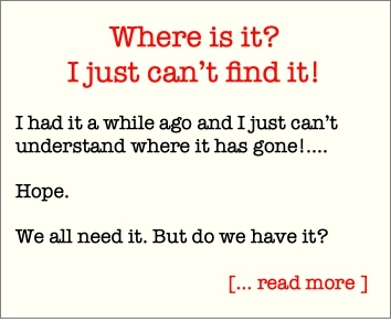Hope - Where Is It?