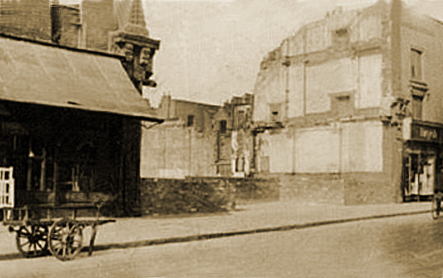 Britannia destroyed sepia