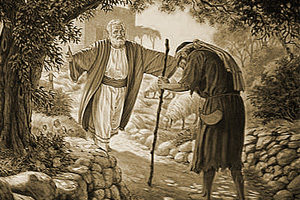 Prodigal son sepia